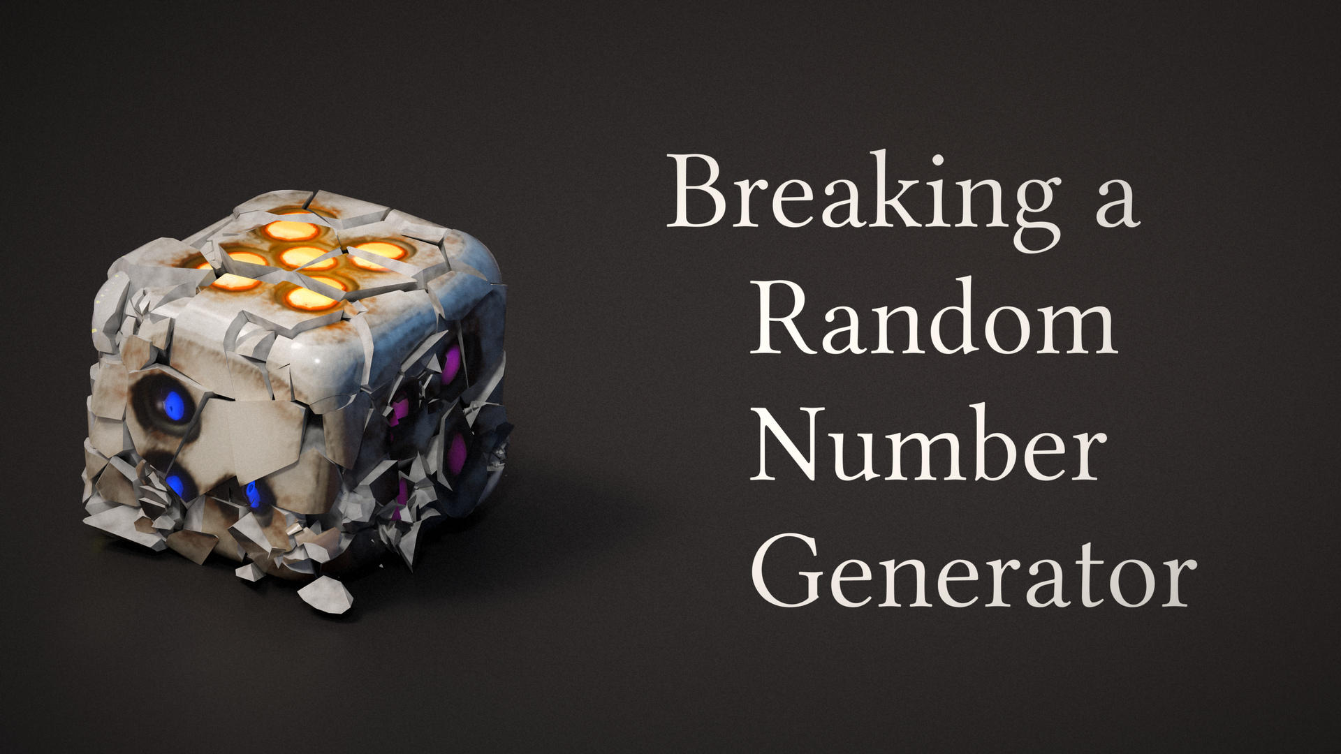 Reversing Factorio's RNG